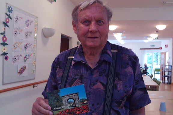 Postkarten erzählen Geschichten Oriongasse 3